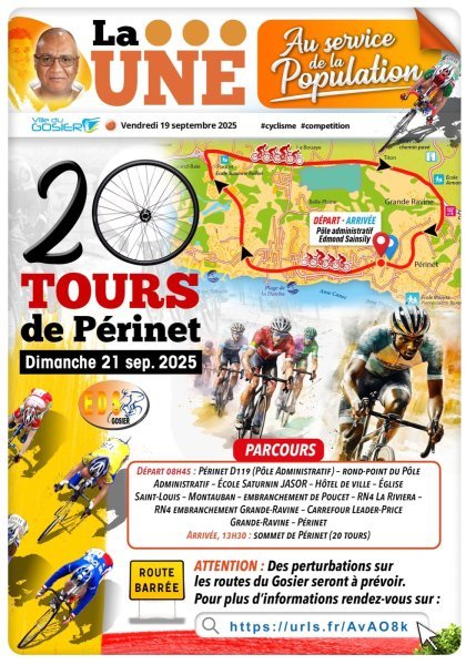 Les 20 tours de Périnet avec l'Espoir du sud