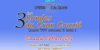 COMMUNIQUÉ DE PRESSE : Rondes du Gran Gouzié du dimanche 3 mars dès 7h au Gosier